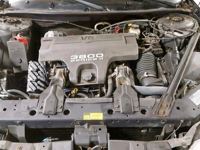 1G2WP52K0WF289005 - 1998 PONTIAC GRAND PRIX BLACK photo 7