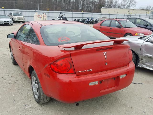 1G2AL18F787229356 - 2008 PONTIAC G5 RED photo 3
