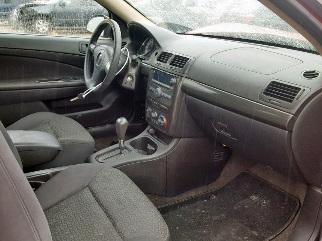 1G2AL18F787229356 - 2008 PONTIAC G5 RED photo 5