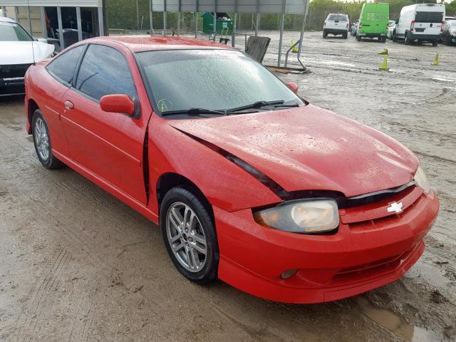 1G1JH12F737277673 - 2003 CHEVROLET CAVALIER L RED photo 1