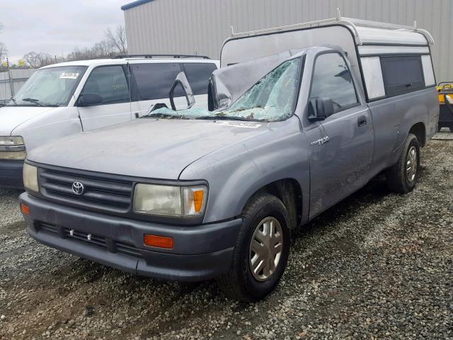 JT4JM11D8T0016869 - 1996 TOYOTA T100 BLUE photo 2