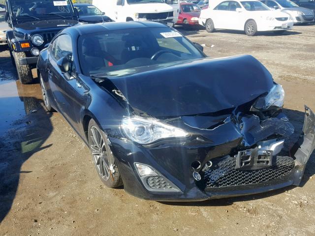 JF1ZNAA10D2727788 - 2013 TOYOTA SCION FR-S BLACK photo 1