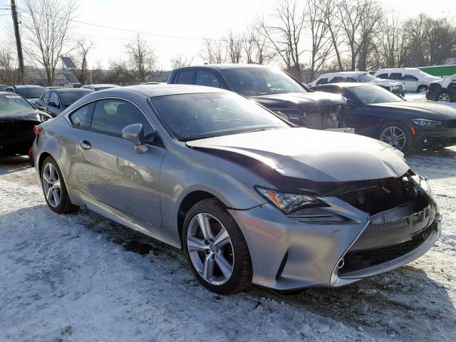 JTHSM5BC8G5001006 - 2016 LEXUS RC 300 SILVER photo 1