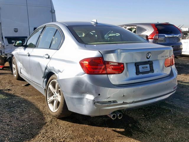 WBA3C1C54FP851295 - 2015 BMW 328 I SULE BLUE photo 3