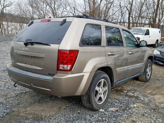 1J4GR48K76C278798 - 2006 JEEP GRAND CHER BEIGE photo 4