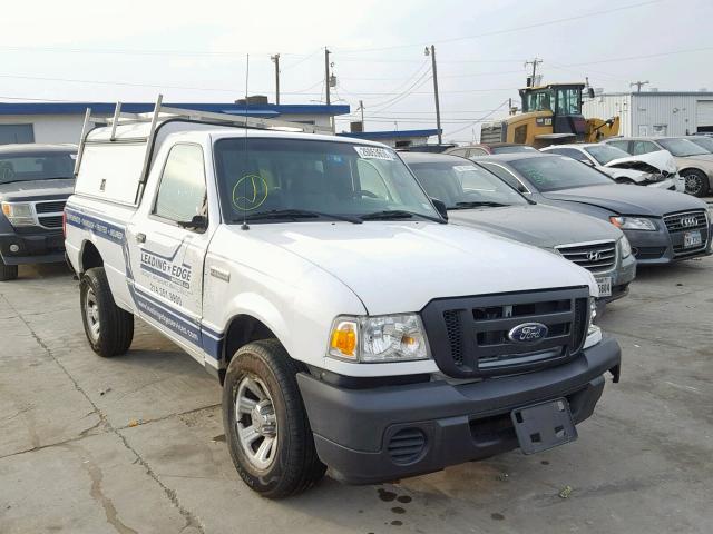 1FTYR10D29PA62988 - 2009 FORD RANGER WHITE photo 1