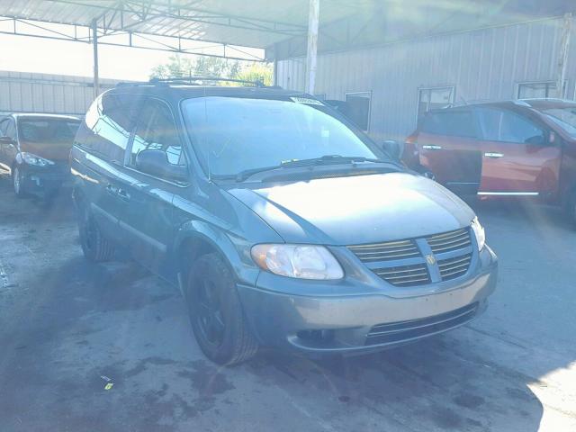 1D4GP45R36B504423 - 2006 DODGE CARAVAN SX GRAY photo 1