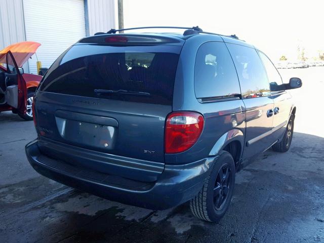 1D4GP45R36B504423 - 2006 DODGE CARAVAN SX GRAY photo 4