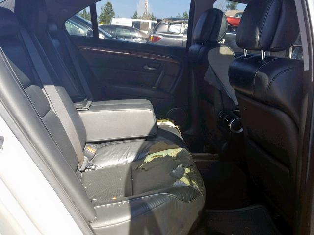 JH4KB16556C005891 - 2006 ACURA RL SILVER photo 6