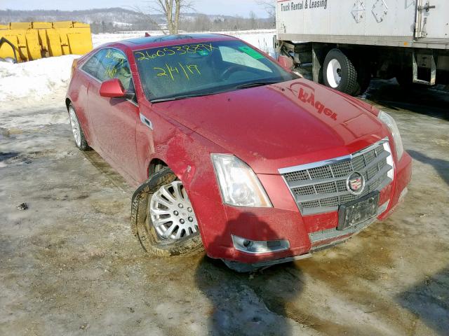 1G6DL1ED4B0159913 - 2011 CADILLAC CTS PERFOR RED photo 1