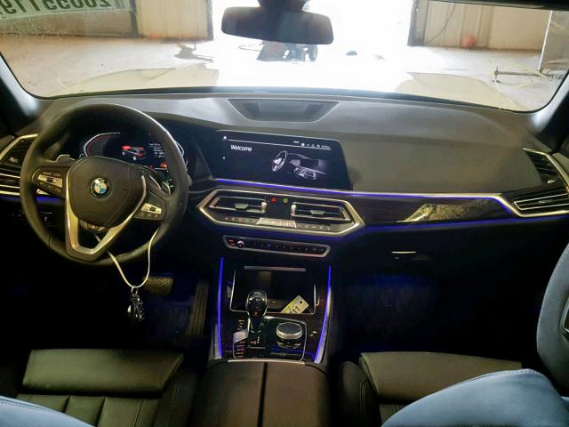 5UXCR6C55KLK87137 - 2019 BMW X5 XDRIVE4 WHITE photo 9