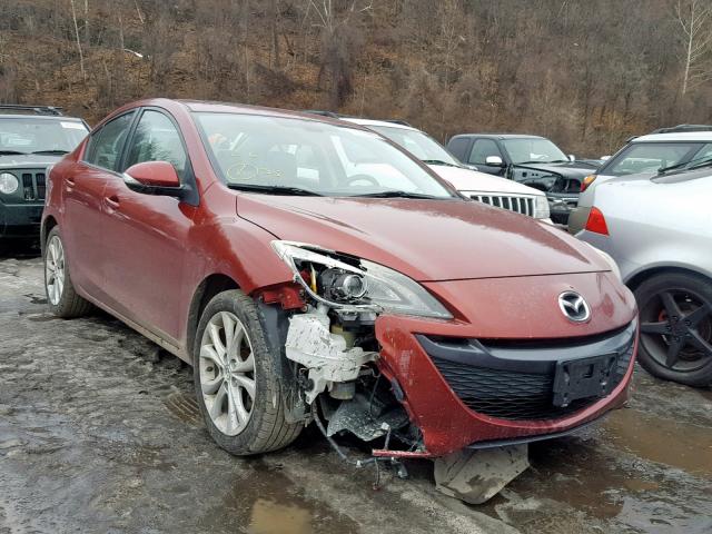 JM1BL1S61A1149164 - 2010 MAZDA 3 S RED photo 1