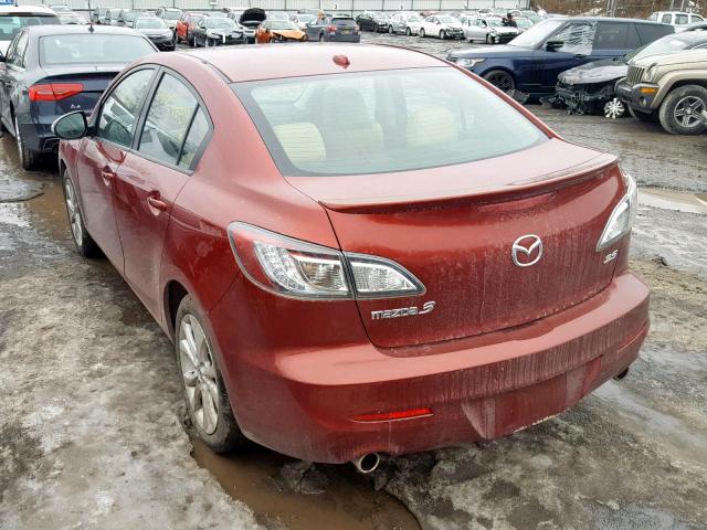 JM1BL1S61A1149164 - 2010 MAZDA 3 S RED photo 3