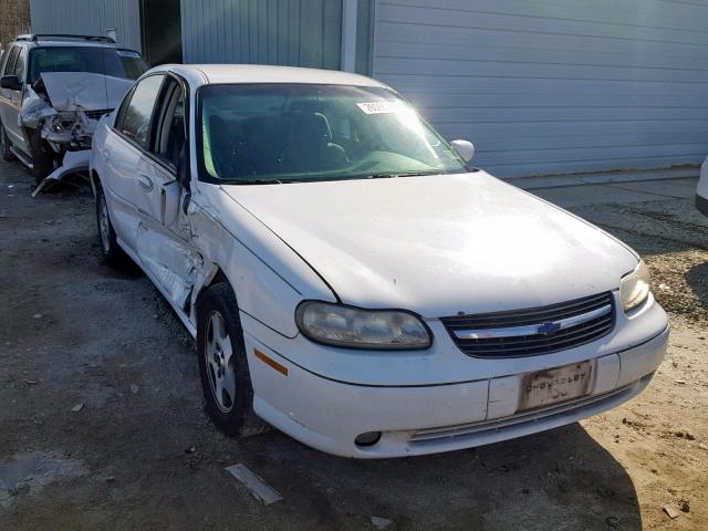 1G1NE52J63M717664 - 2003 CHEVROLET MALIBU LS WHITE photo 1