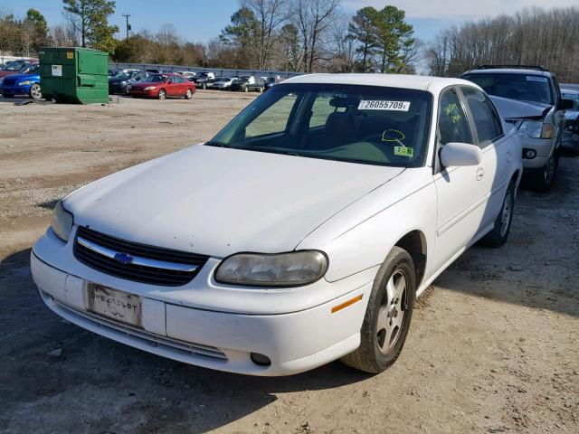 1G1NE52J63M717664 - 2003 CHEVROLET MALIBU LS WHITE photo 2