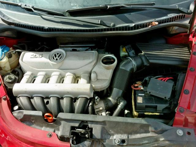 3VWPW3AG9AM028207 - 2010 VOLKSWAGEN NEW BEETLE Rot Foto 7