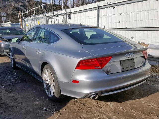 WAU2MAFC7EN124312 - 2014 AUDI A7 PRESTIG SILVER photo 3