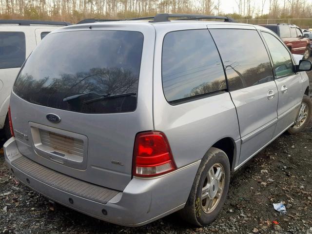 2FMDA52287BA32029 - 2007 FORD FREESTAR S SILVER photo 4