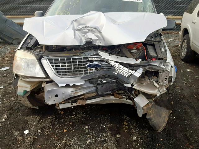 2FMDA52287BA32029 - 2007 FORD FREESTAR S SILVER photo 9