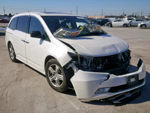 5FNRL5H96DB068941 - 2013 HONDA ODYSSEY TO WHITE photo 1