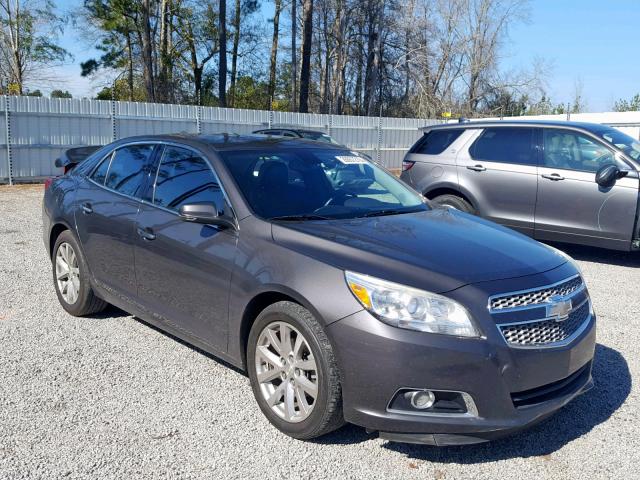 1G11H5SA6DF334609 - 2013 CHEVROLET MALIBU LTZ CHARCOAL photo 1