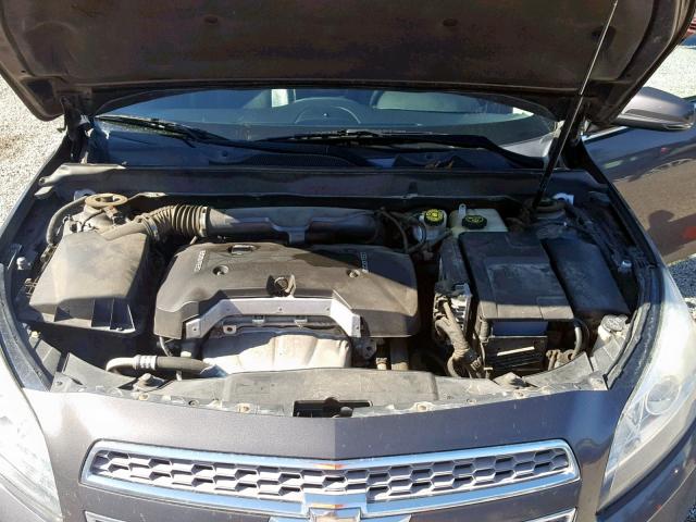 1G11H5SA6DF334609 - 2013 CHEVROLET MALIBU LTZ CHARCOAL photo 7