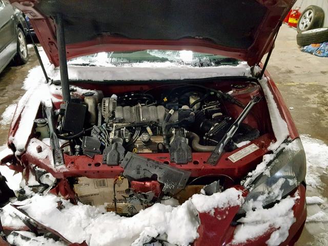 2G2WP522741282234 - 2004 PONTIAC GRAND PRIX MAROON photo 7