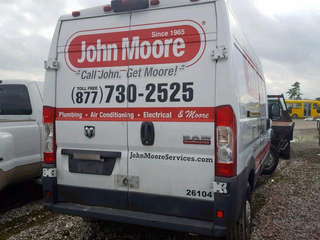 3C6TRVDG0HE502038 - 2017 RAM PROMASTER 白色 照片 4