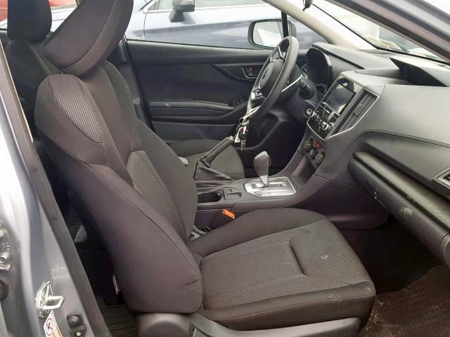 4S3GTAA65J3703107 - 2018 SUBARU IMPREZA GRAY photo 5