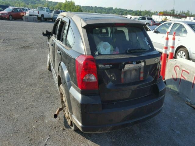 1B3HB78K97D193264 - 2007 DODGE CALIBER R/ BLACK photo 3