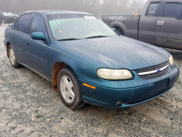 1G1NE52J616166802 - 2001 CHEVROLET MALIBU LS GREEN photo 1
