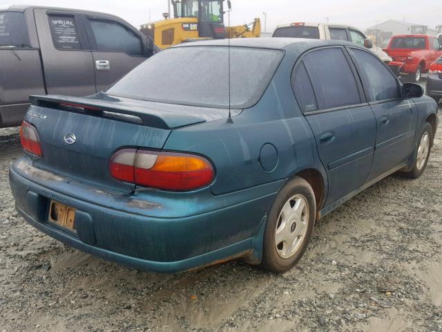 1G1NE52J616166802 - 2001 CHEVROLET MALIBU LS GREEN photo 4