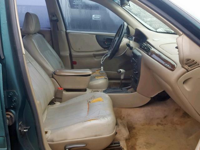 1G1NE52J616166802 - 2001 CHEVROLET MALIBU LS GREEN photo 5