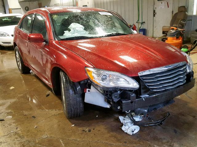 1C3CCBBB5CN139972 - 2012 CHRYSLER 200 TOURIN RED photo 1