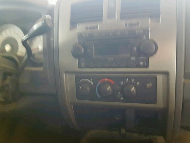 1D7HE48K46S680179 - 2006 DODGE DAKOTA QUA BLUE photo 9