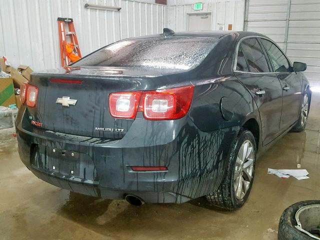 1G11F5SL6FF127342 - 2015 CHEVROLET MALIBU LTZ 黑色 照片 4