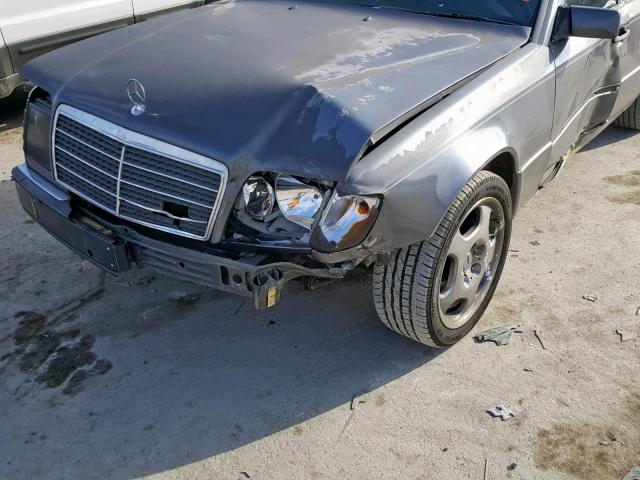 WDBEA32E0SC235270 - 1995 MERCEDES-BENZ E 320 BASE GRAY photo 9