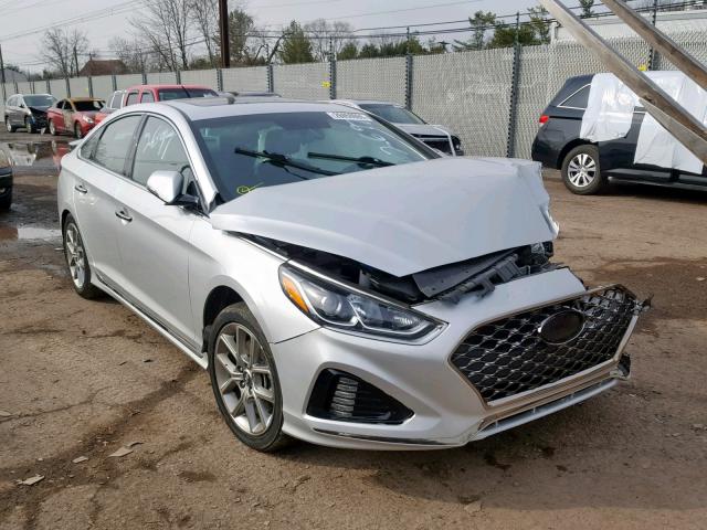 5NPE34AB3JH680422 - 2018 HYUNDAI SONATA SPO SILVER photo 1