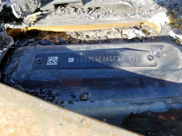 1G1ZC5E06CF375891 - 2012 CHEVROLET MALIBU 1LT  照片 10