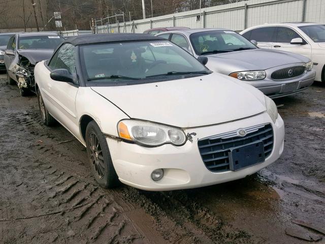 1C3EL55R66N135551 - 2006 CHRYSLER SEBRING TO WHITE photo 1