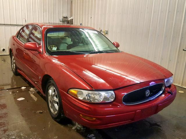 1G4HR54K44U119021 - 2004 BUICK LESABRE LI MAROON photo 1