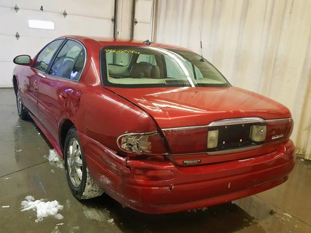 1G4HR54K44U119021 - 2004 BUICK LESABRE LI MAROON photo 3