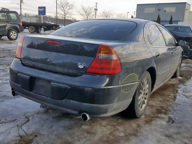 2C3AE76K24H607613 - 2004 CHRYSLER 300M SPECI BLACK photo 4