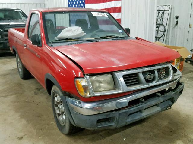 1N6DD21S6WC374005 - 1998 NISSAN FRONTIER X RED photo 1