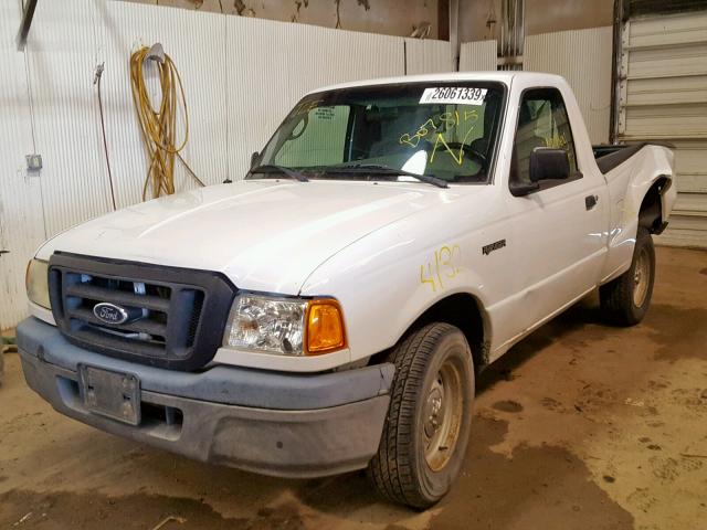 1FTYR10UX4PB07815 - 2004 FORD RANGER WHITE photo 2