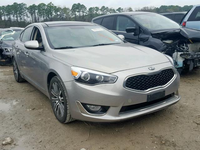 KNALN4D71E5137887 - 2014 KIA CADENZA PR SILVER photo 1