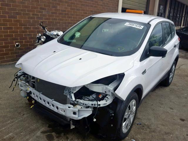 1FMCU0F70GUC81740 - 2016 FORD ESCAPE S WHITE photo 2