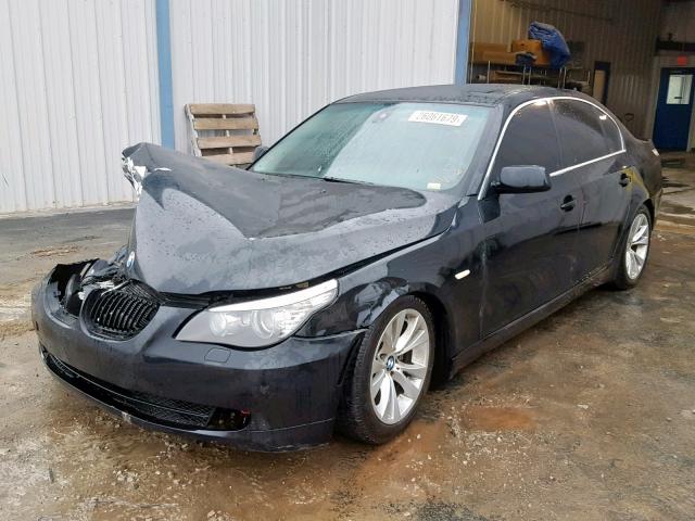 WBANW13529C163615 - 2009 BMW 535 I BLACK photo 2