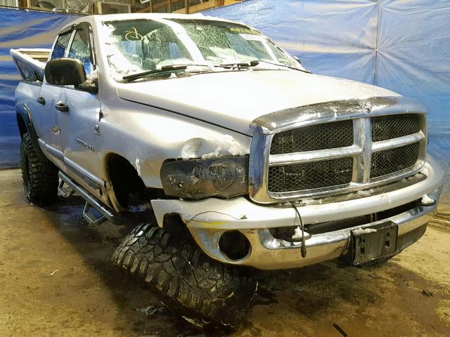 3D7KS28C25G837614 - 2005 DODGE RAM 2500 S Արծաթագույն լուսանկար 1