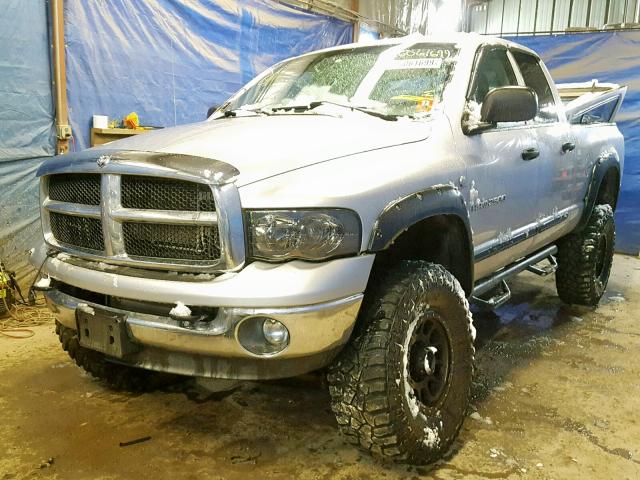 3D7KS28C25G837614 - 2005 DODGE RAM 2500 S Արծաթագույն լուսանկար 2